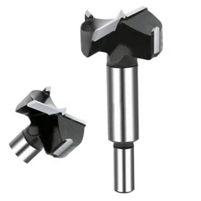 NICAVKIT 1-9/16 Inch Carbide Forstner Drill Bit, Carbide Tipped Forstner Bit 