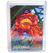 MARVEL VERSUS DC: JUGGERNAUT #34 Trading Card 1995 Fleer Skybox Comics