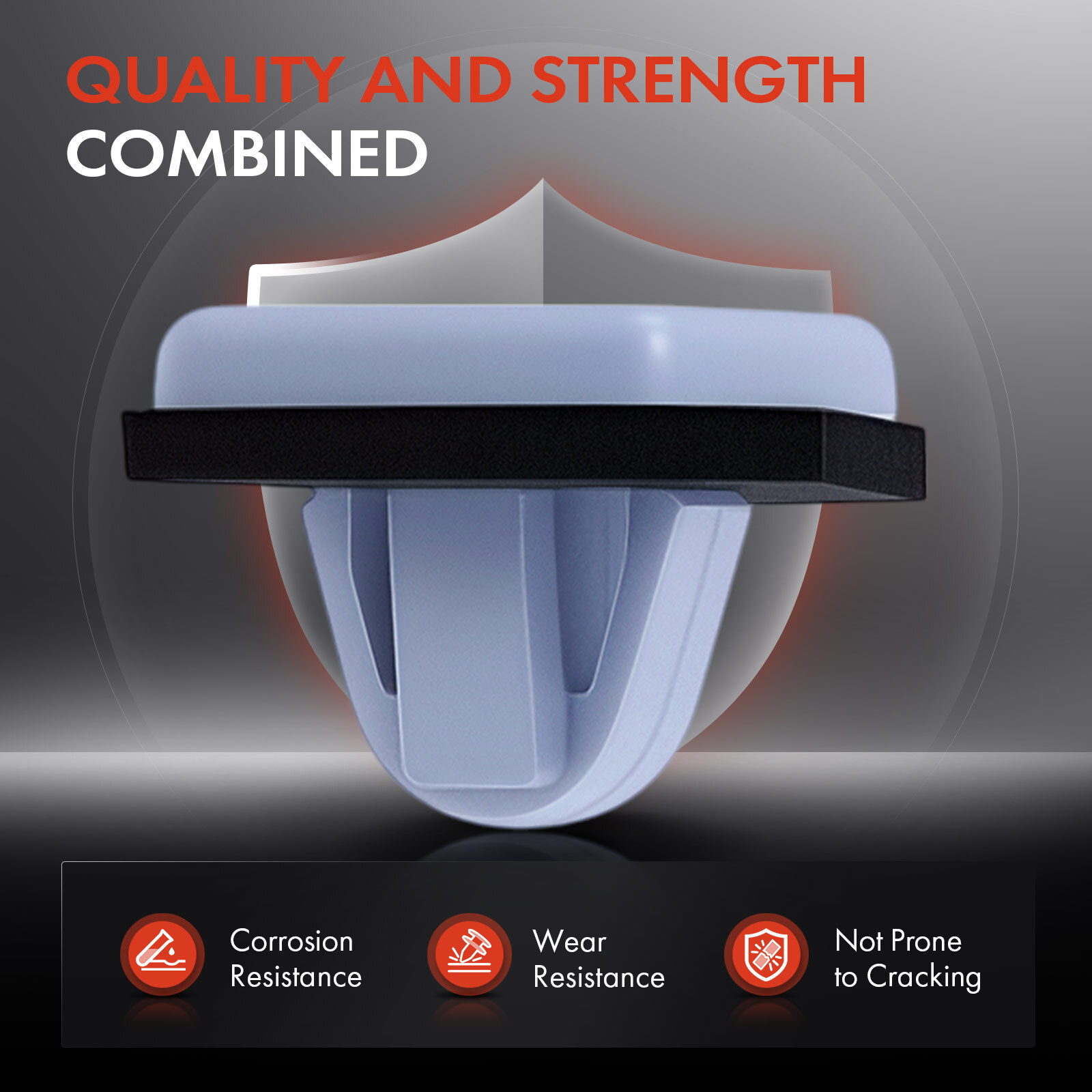 30Pcs Nylon Rocker & Exterior Trim Moulding Grommet Retainer Clips for Hyundai