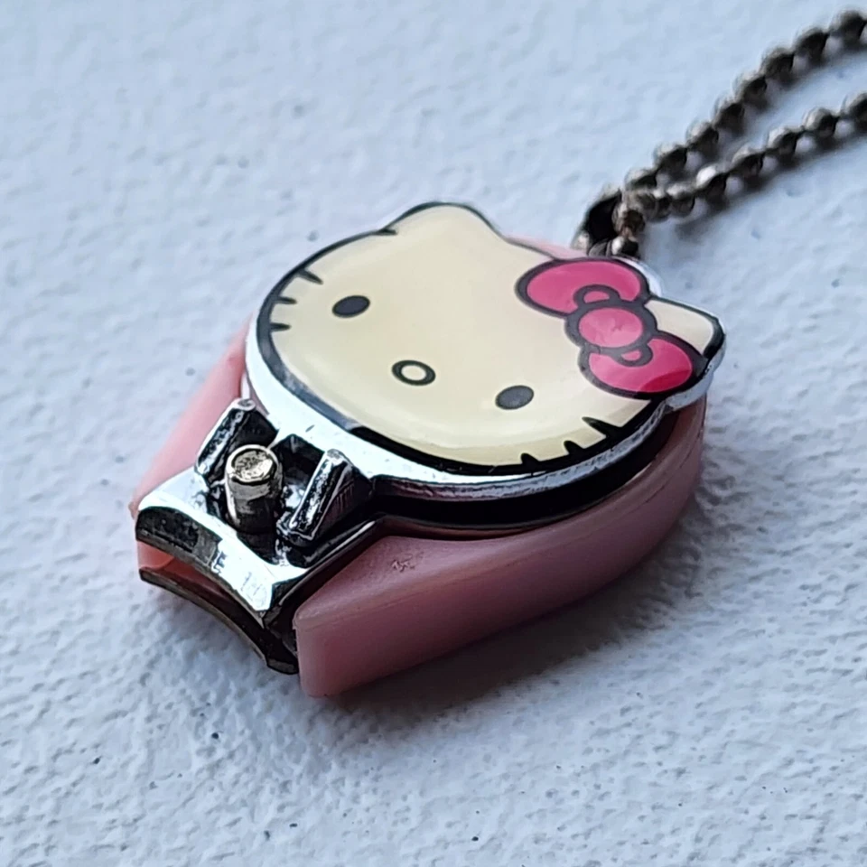 De colección Hello Kitty Sanrio Cortaúñas Archivo Llavero Dije Difícil de Encontrar ULTRA RARO Foto 3 de 4