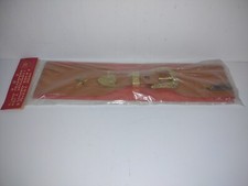 RARE 1955 DAVY CROCKETT LEATHER MONEY BELT MINT IN ORIGINAL PACKAGE  