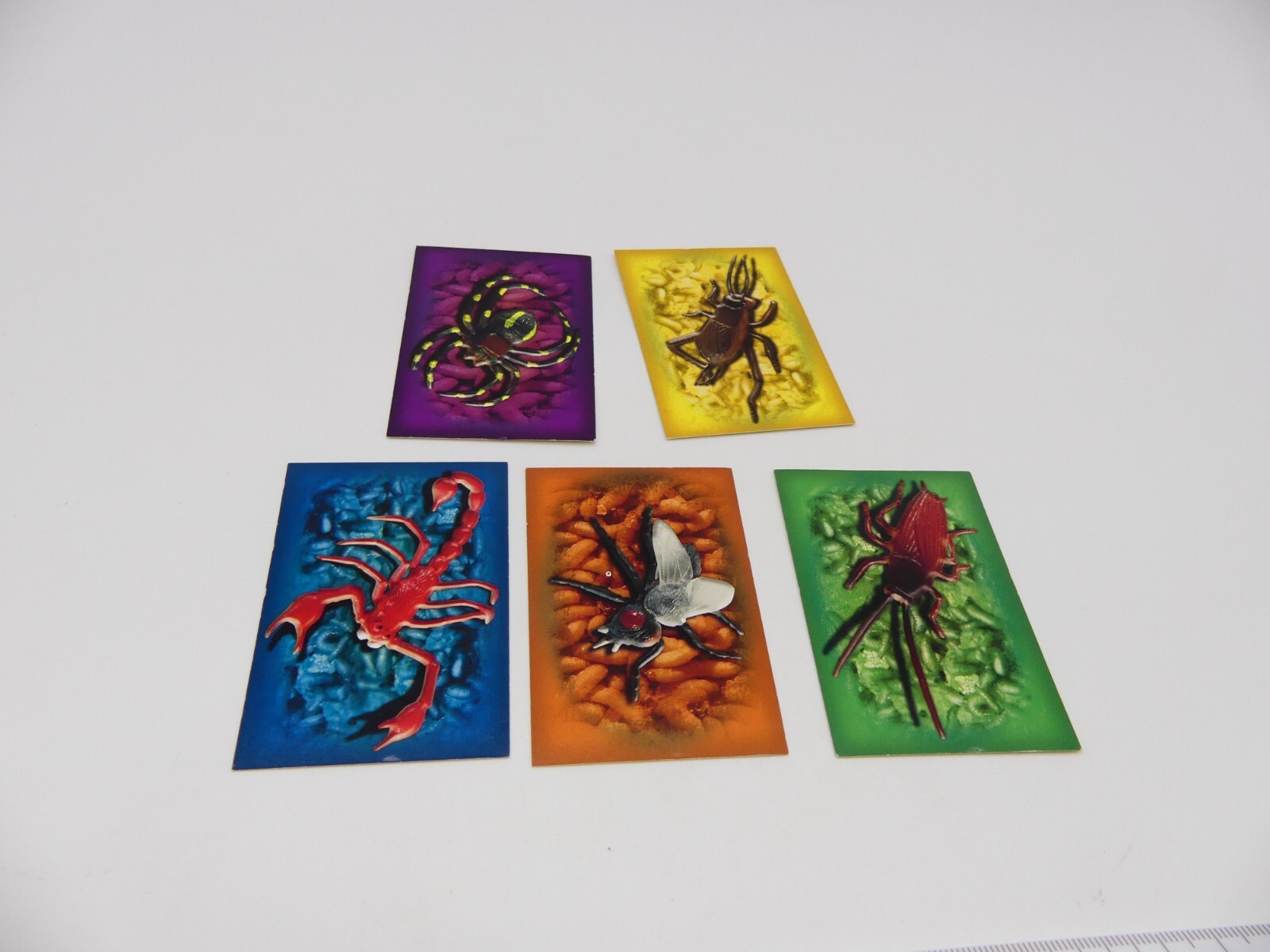 2005 Fear Factor Board Game Lot of 5 Challenger Cards Replacement Parts Only