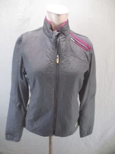 Nike Sphere Pro Size M (8-10) Womens Gray Full Zip Thermal Athletic Jacket 153