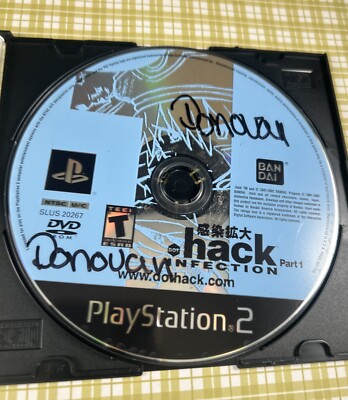 .hack Part 1 INFECTION (Sony PlayStation 2, 2003 PS2 ANIME GAME ONLY Please READ