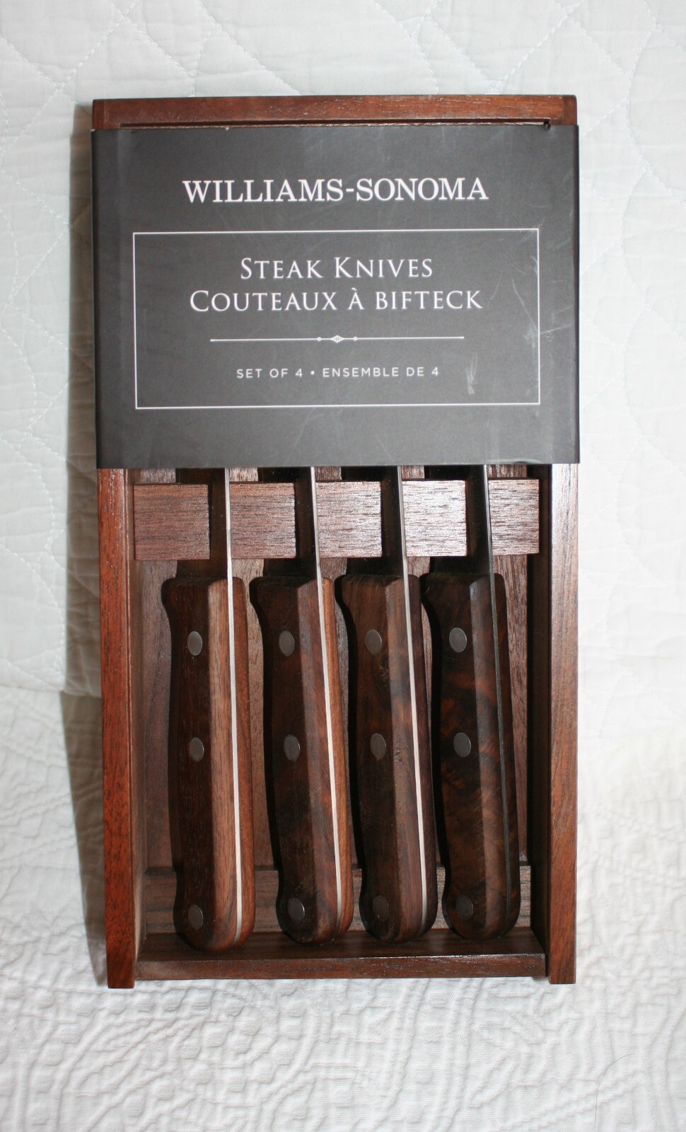 WILLIAMSSONOMA STEAK KNIVES SET/4 eBay
