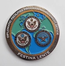 Defense Intelligence Agency Award medal USA DIA FESTINA LENTE