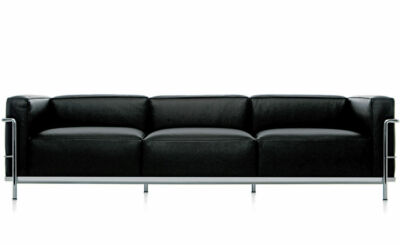Classic design Le corbusier design LC3 Sofa in PU eco leather