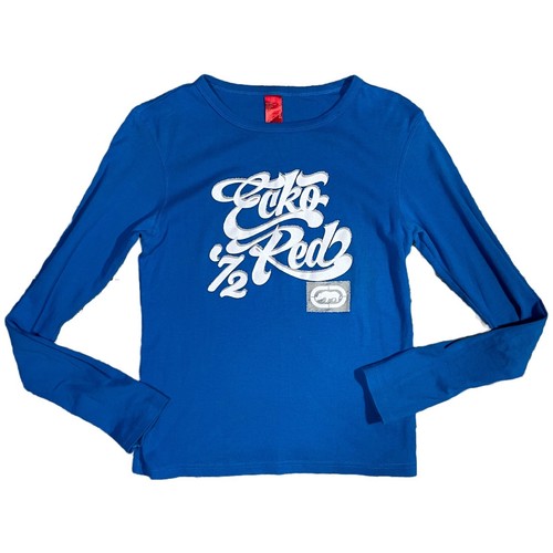 Vintage Ecko Unltd Women's Long Sleeve Top - 第 2/8 張圖片
