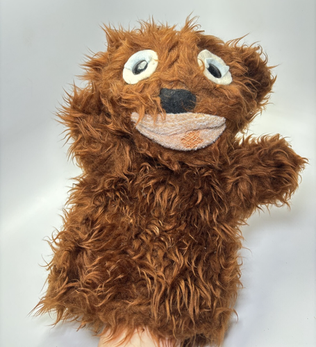 Marionnette à main vintage Paddy O Cinnamon Bear Lipman Wolfe & Co. Portland, Oregon rare - Photo 6/11