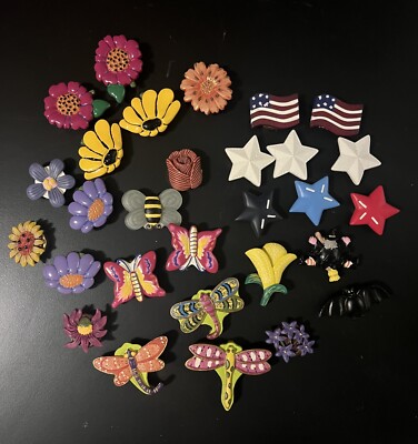 Vintage Button Covers Lot of 29 in Different Designs | eBay
