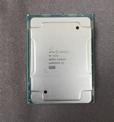 CPU Intel Xeon W-3235 Intel Xeon W-3235 QS Processor 12Core 24Threads LGA3647 Server CPU