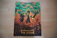 SECRET x RICK AND MORTY POSTER 2A x Rickmancing the Stone x by SIMON ESTRADA