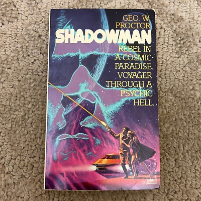 Shadowman Science Fiction Paperback Book by Geo W. Proctor Gold Medal 1980