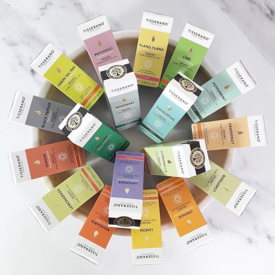 ‎Tisserand Aromatherapy Essential Oil 9ml - All Flavours