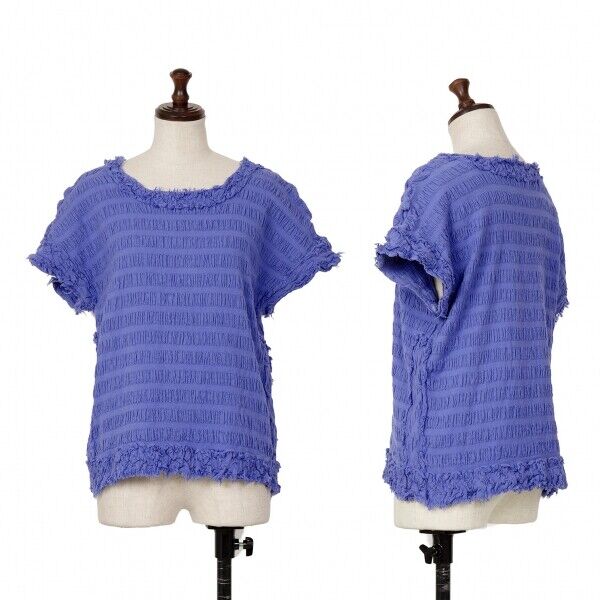 ISSEY MIYAKE me Border Switching Fringe T Shirt Size F(K ISSEY MIYAKE me Border Switching Fringe T Shirt Size F(K