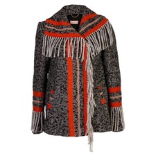 Mw By Matthew Williamson Tassle Stripe Wool Jacket