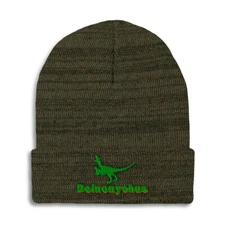 Beanies for Men Delnonychus Winter Hats for Women Acrylic Skull Cap 1 Size