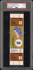 1985 WORLD SERIES GAME 6 FULL TICKET DON DENKINGER BLOWN CALL @ 1ST STL/KC PSA 8