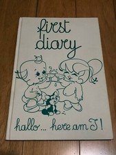 Memory Book  Milestone Announcement, Baby Book First Diary Sergio Frigerio
