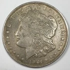 1921 Morgan 90% Silver Dollar - About Uncirculated (AU) KM#110 - 6794