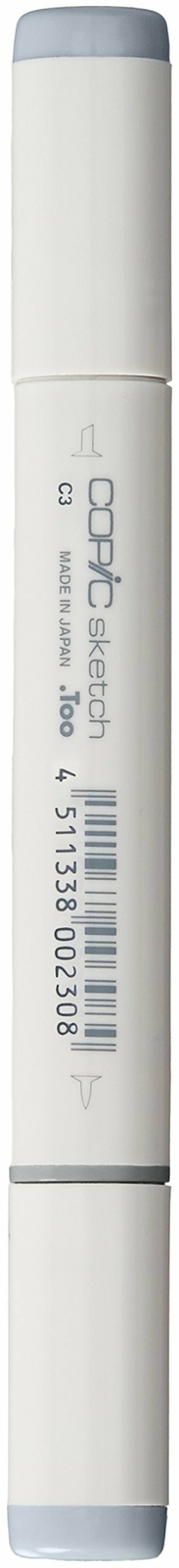 Copic 801CSC3 Pennarello Sketch, Cool Grigio n° 3 (U6F)