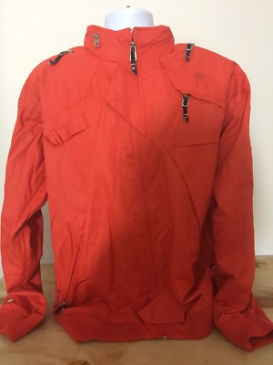 Roca Wear  Full Zip  Jacket Size  2XL Orange