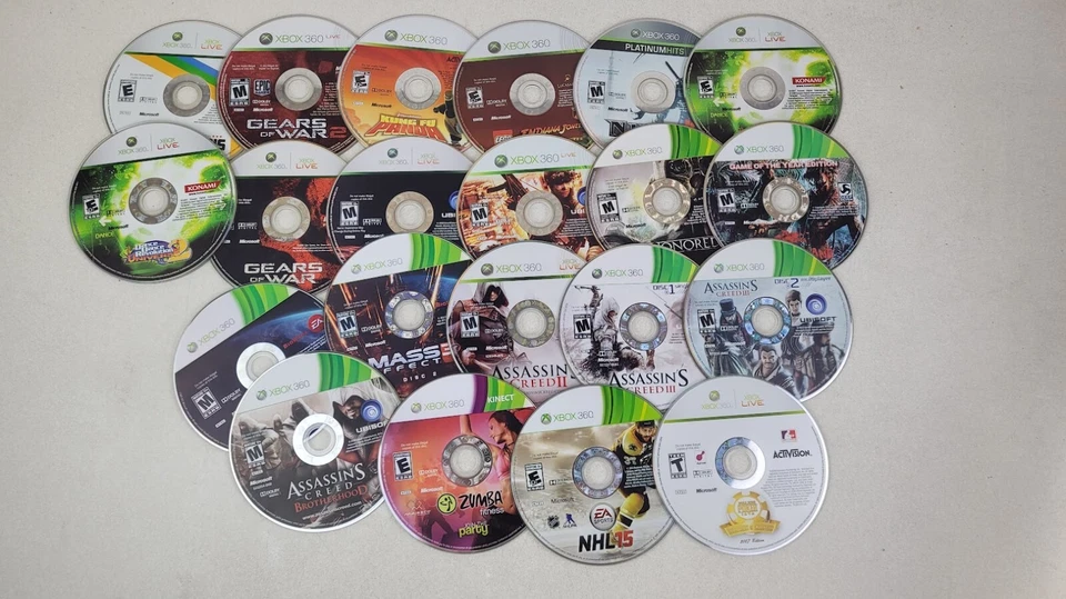 50+ Juegos XBOX 360 - Colección Instantánea de Live & Kinect - SIN PROBAR Foto 2 de 4
