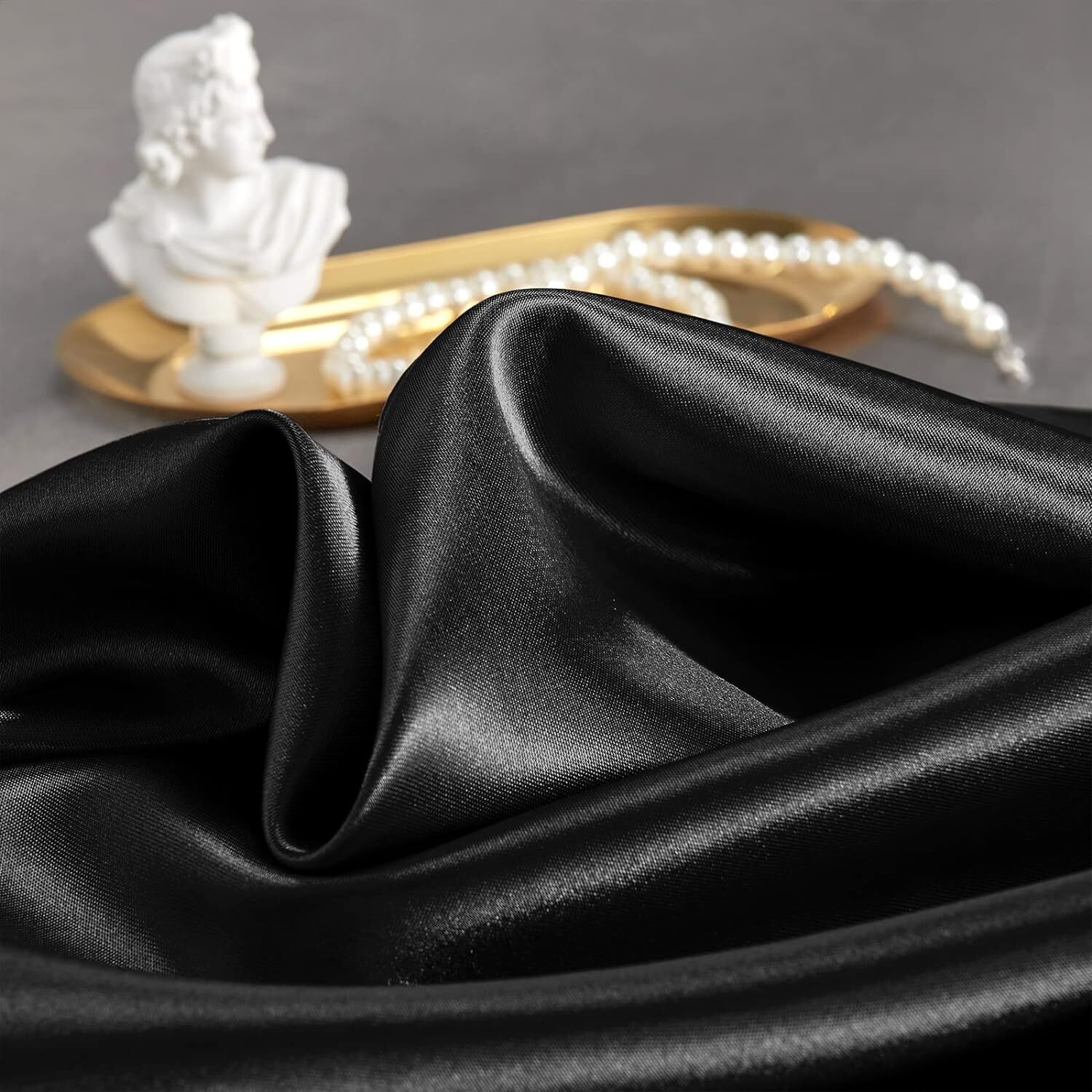 Cozylux Silk Satin Pillowcase for Hair and Skin Queen Set of 2 Soft