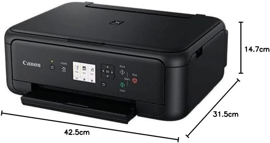 Canon PIXMA TS3350 Stampante Multifunzione a Colori a Getto d'Inchiostro - Nero - Immagine 3 di 4