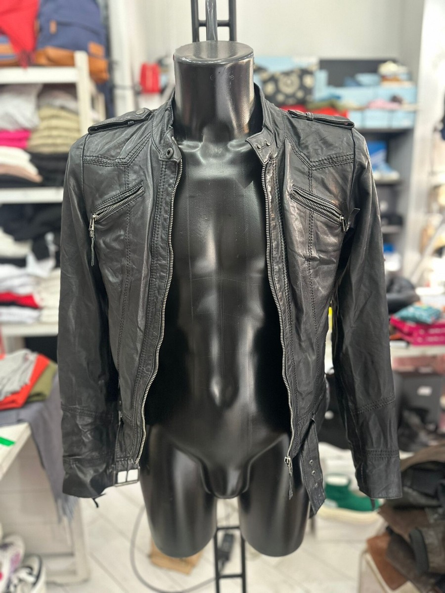 【BADBLOOD】ICN Reversible Leather Jacket - Black MUE, exclusive distributor of BADBLOOD | ICN Reversible