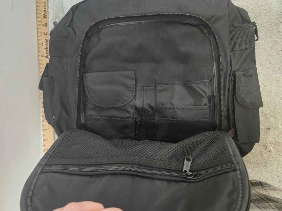 bolso promocional medtronic, bolso de ordenador con correa para el hombro, marca travelwell Foto 3 de 4