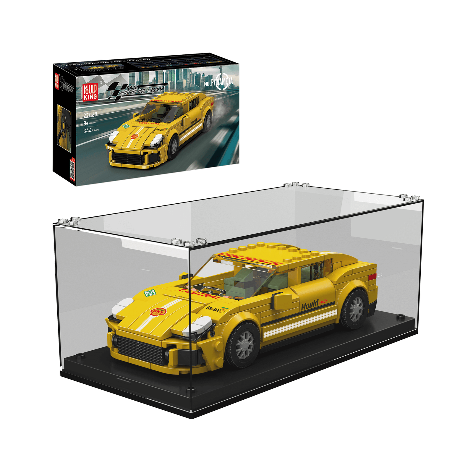 Mould King Car + Showcase 344pcs Building Bricks 27067