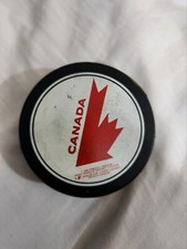 1981 Team Canada Vintage Hockey Puck - Scarce - Includes A New Puck Holder 1981 Team Canada Vintage Hockey Puck - Scarce - Includes A New Puck Holder