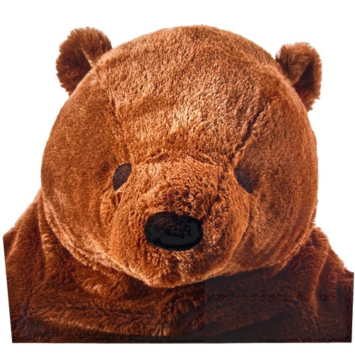 ❤️IKEA DJUNGELSKOG ORIGINAL Soft Toy Stuffed Animal, Brown Bear, 39¼” - Picture 2 of 3
