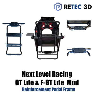 Next Level Racing GT Lite & F-GT Lite Mod Verstärkung / Reinforceme Pedal Frame