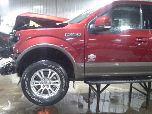 Used Right Sun Visor fits: 2017 Ford Ford f150 pickup Crew Cab w/sunroof w/o gar - Picture 6 of 24
