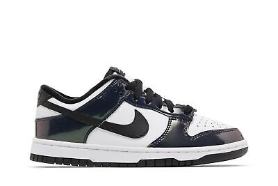 Nike Wmns Dunk Low SE 'Just Do It - Iridescent' FQ8143-001 Nike Wmns Dunk Low SE 'Just Do It - Iridescent' FQ8143-001