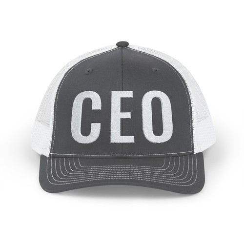 CEO Trucker Hat | Embroidered CEO Trucker Hat | CEO Hat - 第 2/14 張圖片