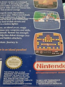 StarTropics NES Original 1990 NIP!