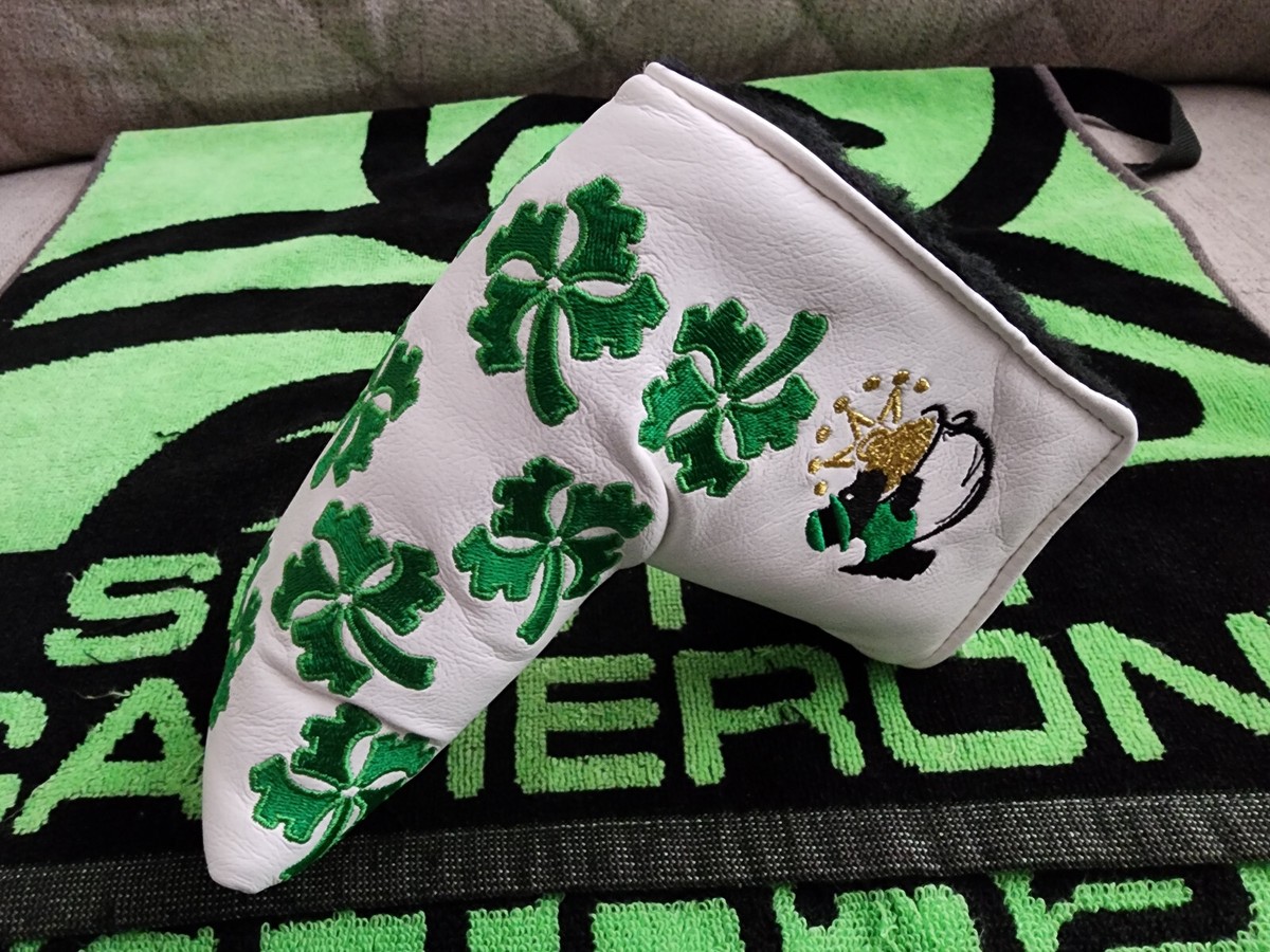 Rare 2008 Scotty Cameron Scotty Dog Lucky Clover Putter head cover