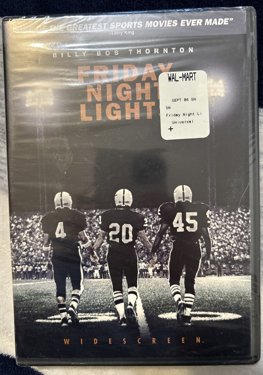 Friday Night Lights (DVD, 2004) Billy Bob Thornton Brand New In