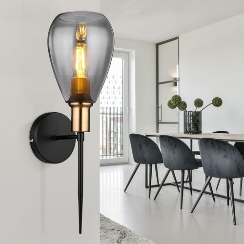 Applique Murale Hofstein Design Up/Down - Verre Et Métal Nickel Mat - Moderne, Couloir