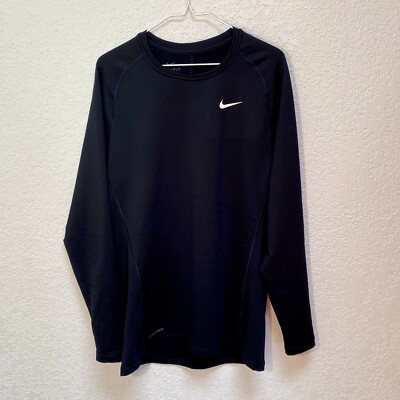 nike men's pro warm long sleeve shirt