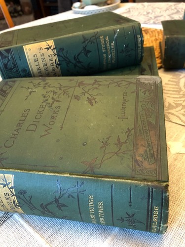 Charles Dickens's (Illustrated) Works by Routledge - Original Victorian Bindings - Picture 14 of 21