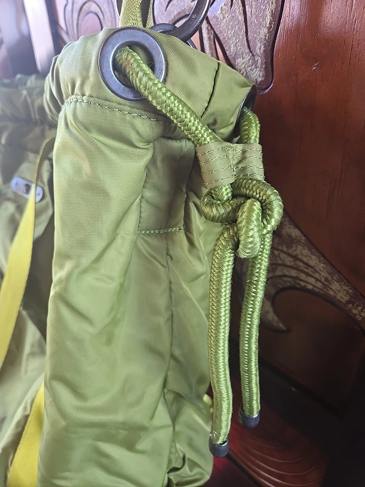 BOLSO DE VIAJE VERDE LIMA COMPLETO BANDOLERA BOLSO DE HOMBRO #616374 NYLON Foto 4 de 4