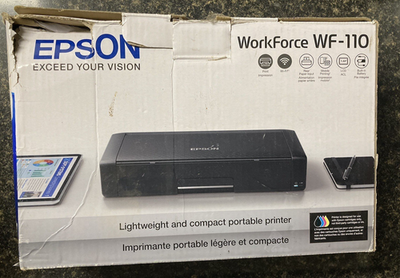 #ad Epson WorkForce WF 110 Wireless Mobile Inkjet Printer $59.99