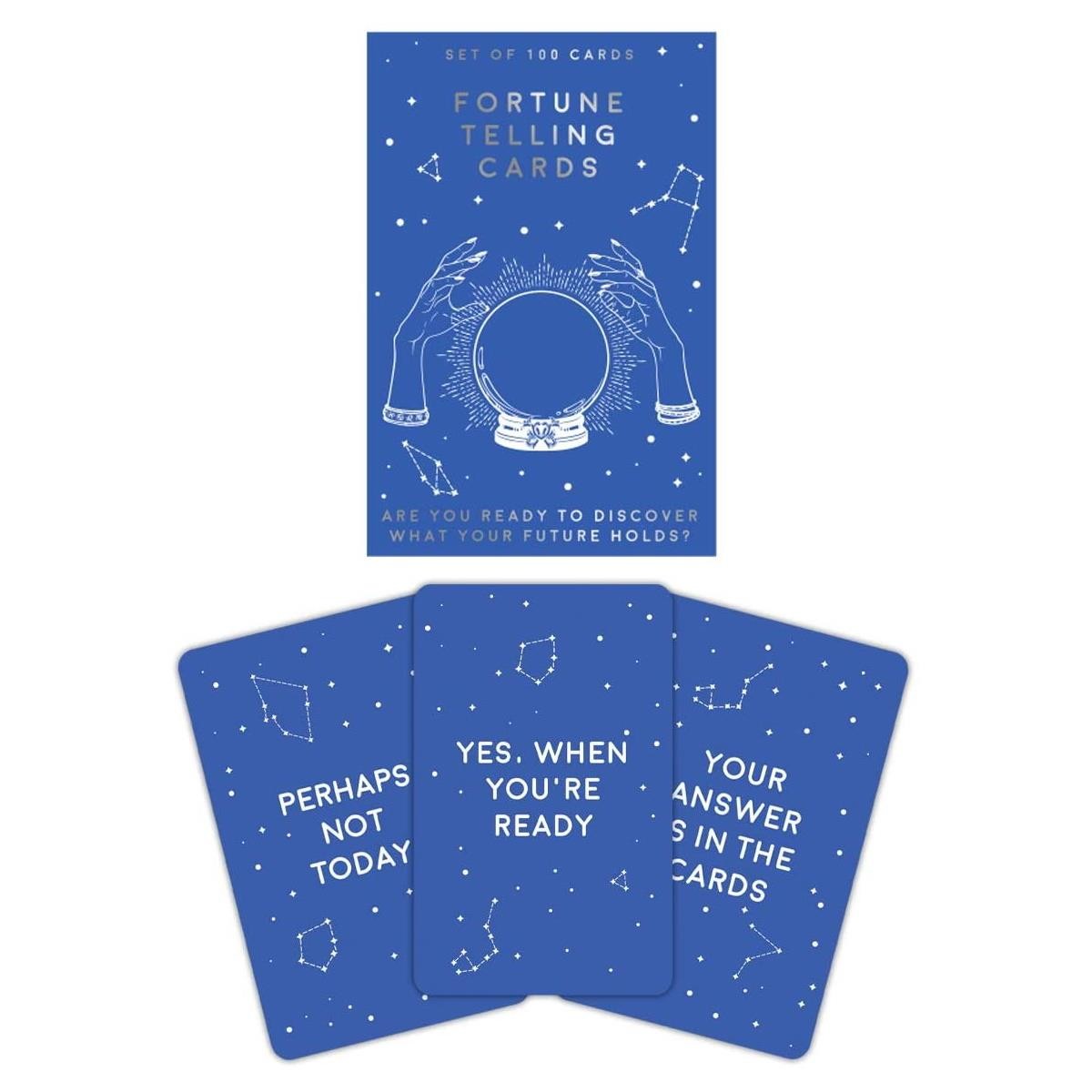Gift Republic Fortune Telling Cards 100 Pack Novelty Fun Future Reading Answers