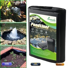 Sinimaka Pond Liner 20 x 26 Ft HDPE for Outdoor Ponds Fish Koi Water Garden