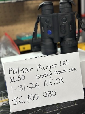 Pulsar Merger LRF XL50 Thermal Imaging Binoculars 
