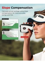 Golf Rangefinder with Slope - 1200 Yards Laser Range Finder w Flag - Open Box
